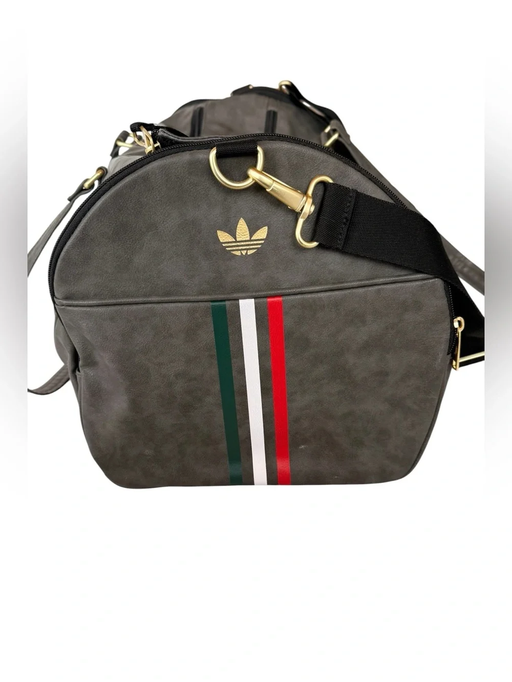 ADIDAS LEATHER MEXICO AIRLINER DUFFEL BAG